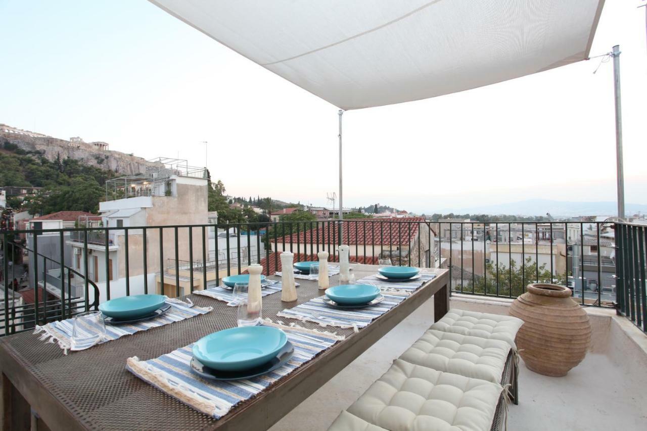 Plaka Two-Storey Penhouse With Acropolis Views Pl6 Atenas Exterior foto